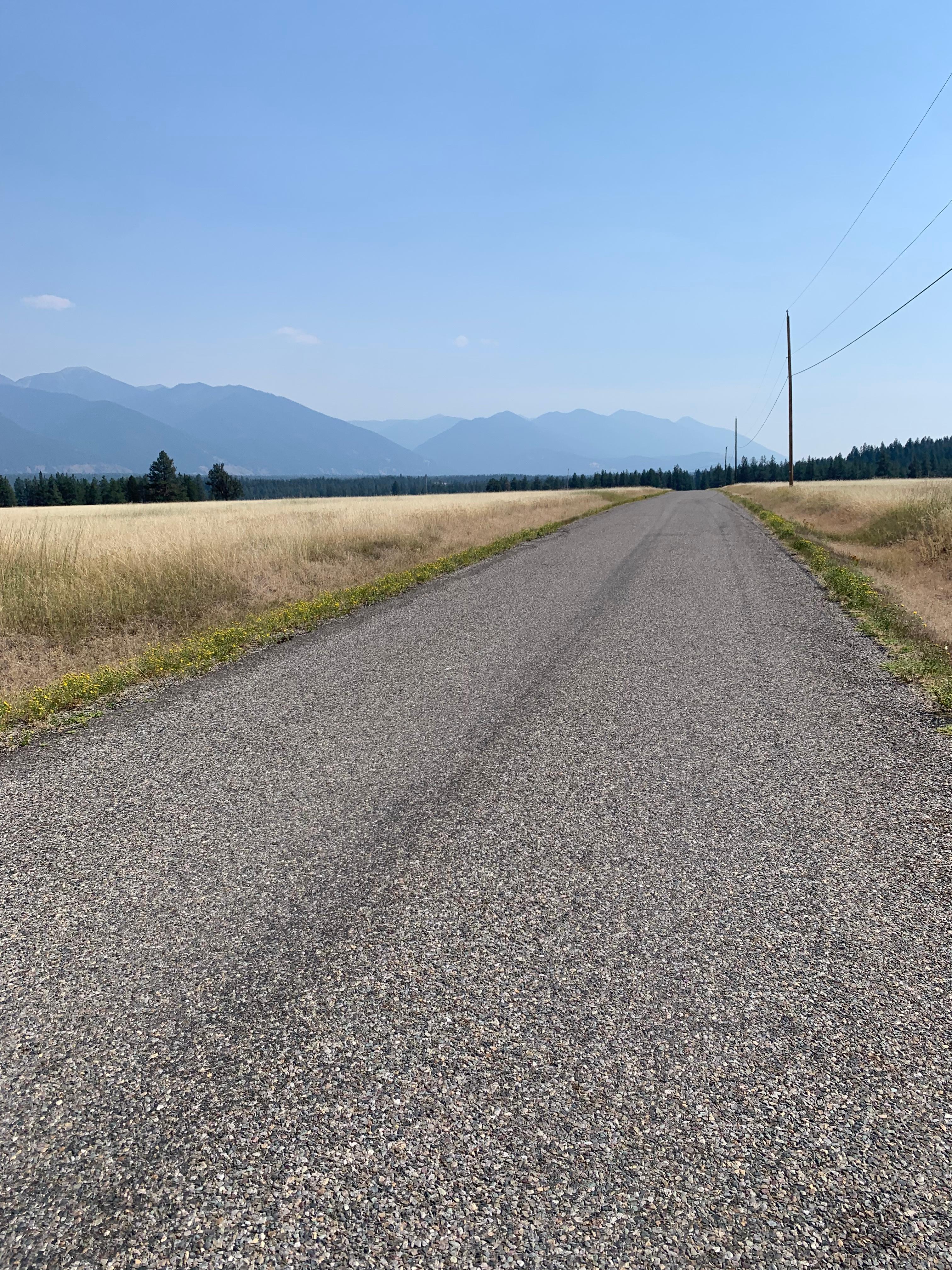 really flat road