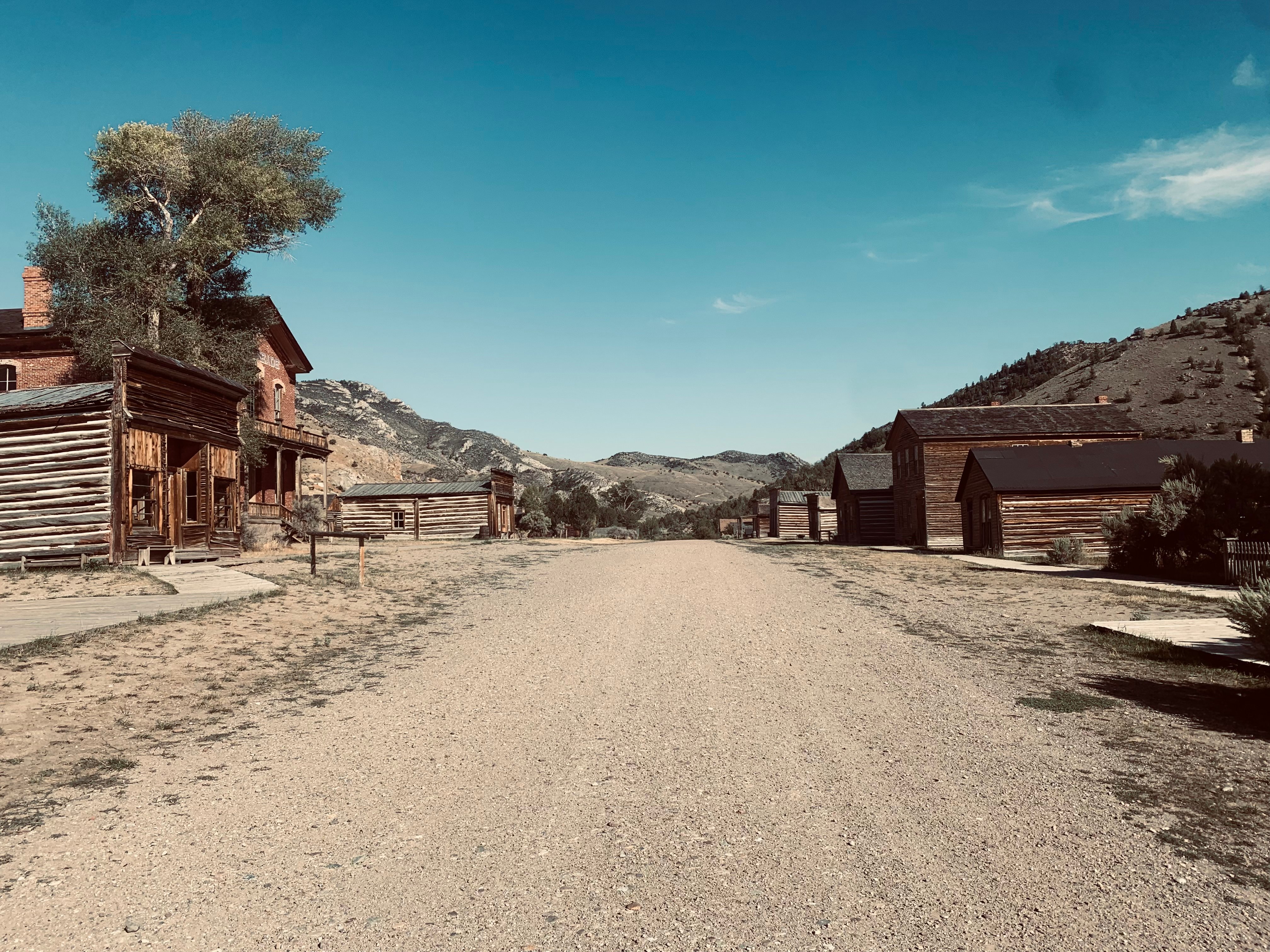 Old western town